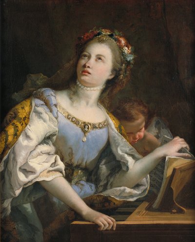 Saint Cecilia by Giovanni Battista Tiepolo